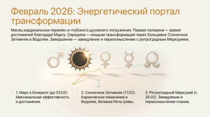 Энергетика февраля
