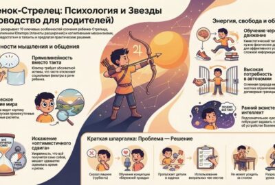 Ребенок-Стрелец: искатель истины и огненный оптимист