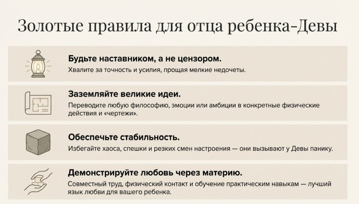 Правила для папы