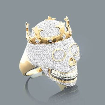 skull with crown