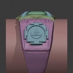 persten sultanit d front Перстень султанит 3d front